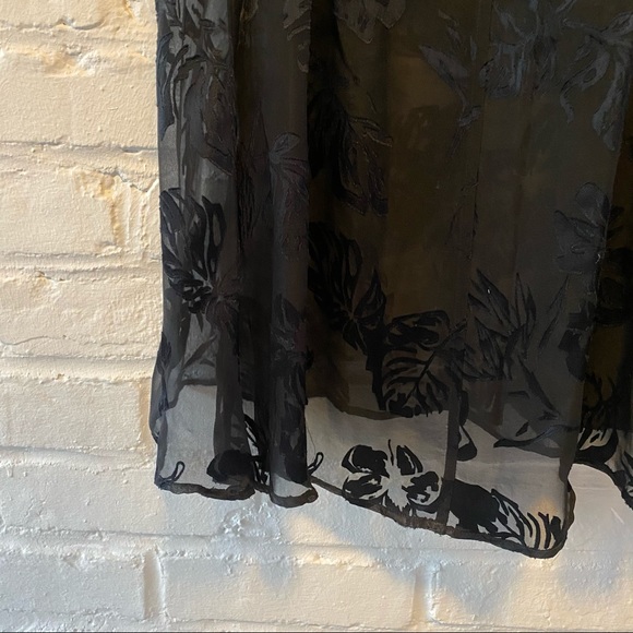 NWT Rag & Bone Lace Midi Slip Dress • The Colette Black Floral Lined Slip Dress - Picture 7 of 11